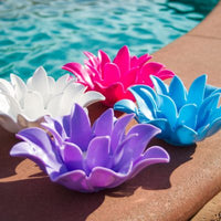 Floating Lotus Lights Set Of 4 thumbnail