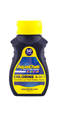 AquaChek® 4-Way Yellow Chlorine Pool & Spa (50) Test Strips thumbnail