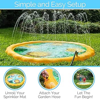 Swimline Safari Sprinkler Mat